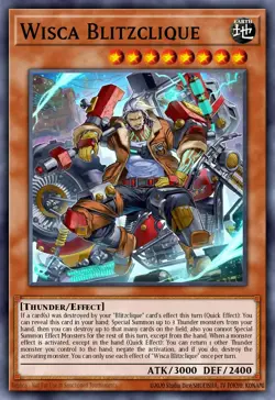 Yugioh CORI-EN010 - Whisker Blitzclique - Ultra Rare - Image 1