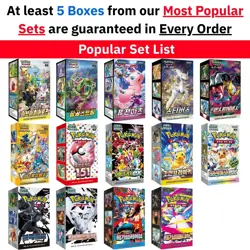 Pokemon Card Korean 30 Random Sealed Boxes (Eevee Heroes 151 Black Bolt & More - Image 2