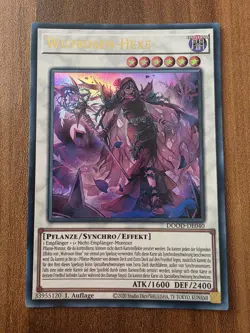 Yu-Gi-Oh! DOOD-DE040 Wutrosen-Hexe Ultra Rare NM 1st - Image 1