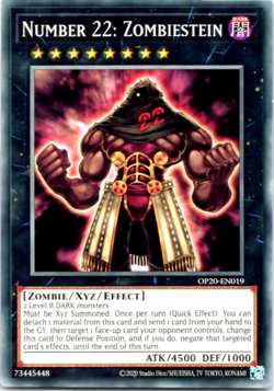 Number 22: Zombiestein - OP20-EN019 - Common - Yugioh - Image 1