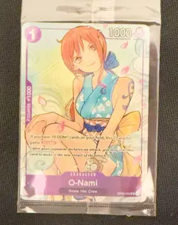 O-Nami (Illustration Box Vol.1) OP05-062 One Piece Promotion Cards Foil SEALED - Image 1