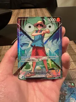 One Piece OP16-022 Monkey D Luffy Alt Art Leader OP16 - Image 1