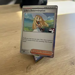 Lillie's Determination 119/132 - Play! Prize Pack Stamped - Cosmos Holo - NM - Image 1
