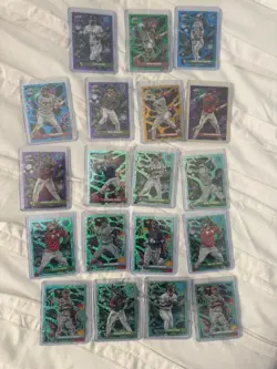 71 Card Lot - 2025 Topps Cosmic - All Cards #'d, White Hole, Nucleus, Green Auto - Image 2