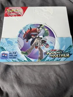 Pokemon TCG Journey Together Full Booster Box 🌟| SEALED ✅| 36 Packs ✅| - Image 1