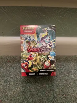 Pokemon TCG Scarlet Violet Base Set Booster Bundle New And Sealed - Image 1