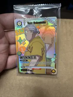 UNION ARENA Sakamoto Days Taro Sakamoto WINNER Card SEALED - Image 1