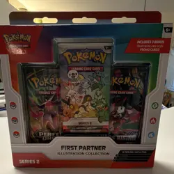 Pokemon First Partner Illustration Collection Series 2 Box 3 Promo Cards 2021 - Image 1