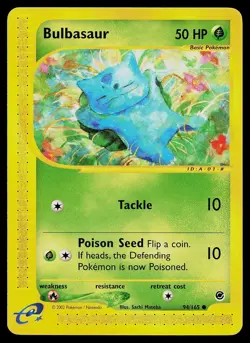 Pokemon Card - Bulbasaur Expedition Base Set 94/165 Common - Image 1