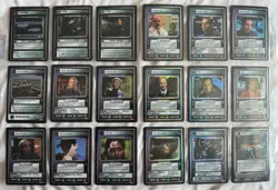 STAR TREK STCCG 1st Edition: ENTERPRISE COLLECTION~COMPLETE 18-Card UR SET: MINT - Image 1