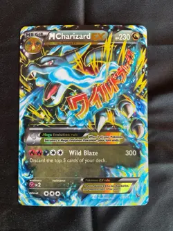 Pokemon Mega-Charizard-EX Jumbo Card Flashfire Holo Card 69/106 Mint Unplayed - Image 1