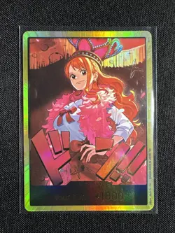 DON!! Card (Nami) (Gold) Extra Booster: One Piece Heroines Edition Foil - Image 1