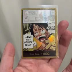 Lot Of 2 One Piece Don!! Card Gold (Luffy) Op15 Adventure On Kami's Island - Image 3