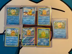 Pokemon TCG 9-Card Lot English Psyduck/Misty's Psyduck Water Team Rocket SWSH - Image 1