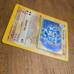 1999 Pokemon Game Machamp Holo First 1st Edition 8/102 Base Set Rare Card - Image 5