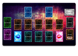 Yu-Gi-Oh! Master Rule 4 New Link ZonesTrading Card Game Playmat Deskmat Mousepad - Image 1