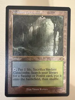 Verdant Catacombs - (Retro Frame) (Foil Etched) Modern Horizons 2 *NM* - Image 1