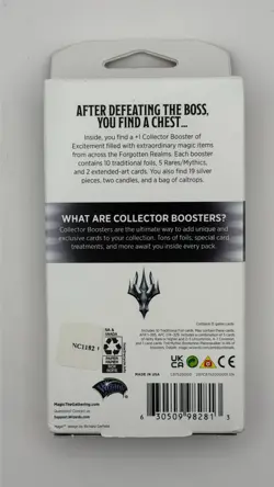MTG Adventures in the Forgotten Realms Collector Booster Pack Sealed D&D Magic - Image 2