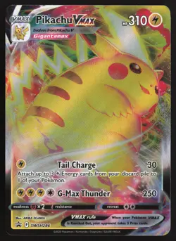 Pikachu VMAX SWSH286 Holo Promo Sword & Shield Promo Pokemon Near Mint - Image 1