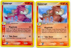 Camerupt 36/110 Rev Holo EX Holon Phantoms + Camerupt Non Holo NM+ W/eBay Shipp - Image 1