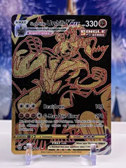 Pokemon TCG Single Strike Urshifu VMAX TG29/TG30 Brilliant Stars Trainer Gallery - Image 1
