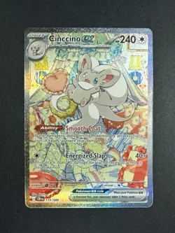 Pokemon Chaos Rising - Cinccino ex 119/086 ✨ - Image 1
