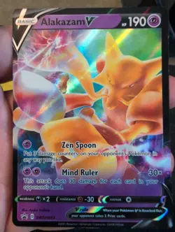 Alakazam V SWSH083 (NM) - Sword & Shield Black Star Promo - Pokemon TCG - Image 1