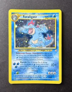 Pokemon Neo Genesis - Feraligatr 5/111 Holo Rare - Image 2