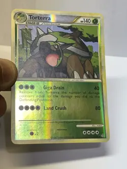 Torterra ⭐ 10/95 Reverse Holo Rare HGSS Unleashed 2010⭐NM😱🔥 - Image 3