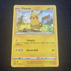 Pokemon TCG Pikachu McDonalds Happy Meal Promo 7/15 2022 Holo Foil English LP/NM - Image 1