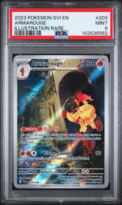 Armarouge 203 Svi En-scarlet & Violet Pokemon PSA 9 - Image 1