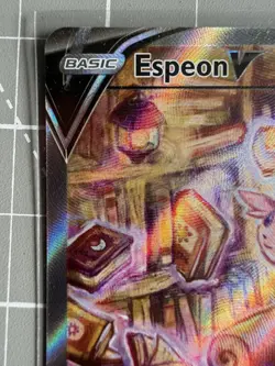 Espeon V 180/203 Evolving Skies Ultra Rare Full Art Holo Pokemon TCG - Image 4