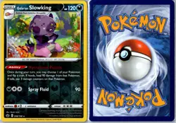 Galarian Slowking Chilling Reign 098/198 Rare Holo Reverse Holo Near Mint - Image 3