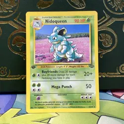 Nidoqueen 23/64 - Jungle 1st Edition - Regular - Rare 1999 WOTC Pokemon TCG - Image 1