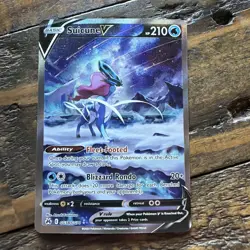 Suicune V GG38/GG70 SWSH Crown Zenith Galarian Gallery Pokemon 🔥🔥 - Image 1