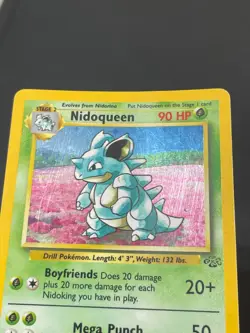 Nidoqueen 7/64 Holo Rare Unlimited Card WotC Pokemon Jungle - Image 3