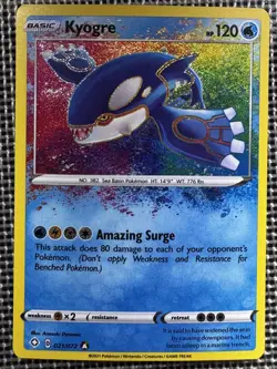 Kyogre Shining Fates 021/072 Pokemon Card - Image 1