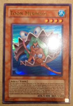 YUGIOH TOON MERMAID SECRET RARE SRL-EN072 - Image 1