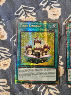Toon Kingdom x3 - Quarter Century Rare - MP24-EN006 - Yugioh - Image 2