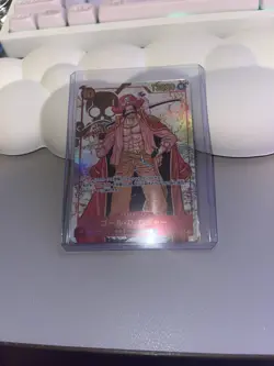 One piece card Gol D. Roger with coin - Image 2