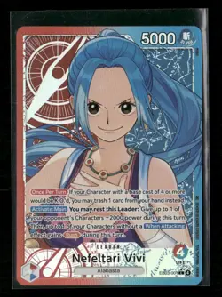 Nefeltari Vivi (Alt Art) EB03-001 Extra Booster: OP Heroines Edition Foil NM - Image 1