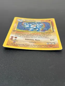 Machamp 8/102 Holo Rare 1st Edition Card WOTC Pokemon Base Set Deck Exclusive - Image 2