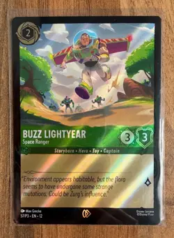 Disney Lorcana - Buzz Lightyear - Space Ranger - 57/P3 Foil Promo - Image 1