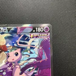 Pokemon TCG Fusion Strike Holo Mew v Alt Art Ultra Rare Card 251/264 - Image 3
