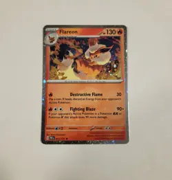 Pokemon Prismatic Evolutions Flareon TCG Mini Tin Sealed + Flareon Foil Card - Image 3