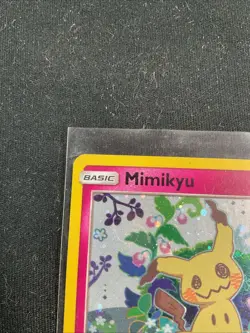 Mimikyu Sun & Moon Black Star Promo SM163 Holo Pokemon TCG Card LP EX (1) - Image 3