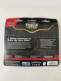 Pokemon Trading Card Game - Paldean Fates Tech Sticker Collection Shiny Maschiff - Image 2