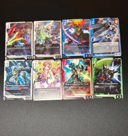 Gundam Card Game GD-01 Newtype Rising Lot 44 Cards Common/Uncommon Gundam Cards - Image 1
