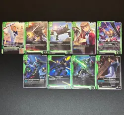 Gundam Card Game GD-01 Newtype Rising Lot 44 Cards Common/Uncommon Gundam Cards - Image 2