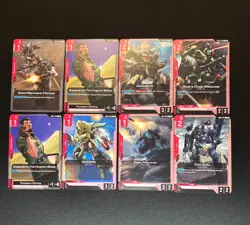 Gundam Card Game GD-01 Newtype Rising Lot 44 Cards Common/Uncommon Gundam Cards - Image 3